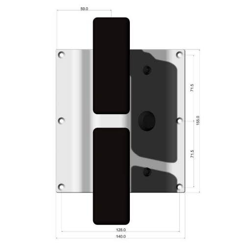 EHS-U-Duo-P Rev 01 Aufsicht bemaßt
